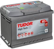  TA612 - Tudor High-Tech 61 Ah + dcha.
