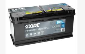 Exide EA1000 - Exide Premium 100 Ah + dcha.