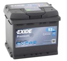 Exide EA530 - Exide Premium 53 Ah + dcha.