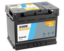  EA640 - Exide Premium 63 Ah + dcha.