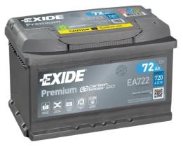 Exide EA722 - Exide Premium 74 Ah + dcha.