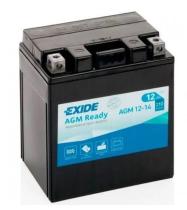 Exide AGM1214 - Batería Exide AGM12-14 AGM Ready 12Ah