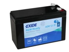 Exide AGM127F - Batería Exide AGM12-7F AGM Ready 7Ah