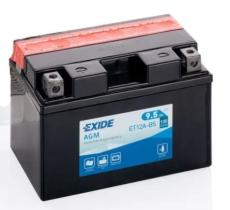 Exide ET12ABS - BATERIA EXIDE MOTO AGM +I