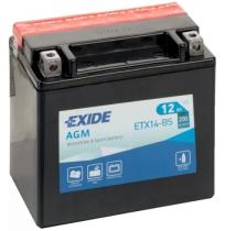 Exide ETX14BS - BATERIA EXIDE MOTO AGM +I