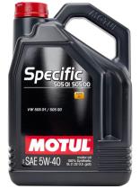  101575 - MOTUL | SPECIFIC VW 505.01-502.00 5W40 5L.