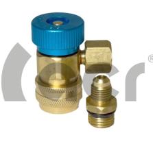 ACR 204299 - ENCHUFE RAPIDO BAJA R134A REGULABLE + ADAPTADOR