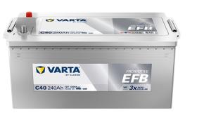 VARTA C40 - BATERIA 12V 240AH 1200A *** EFB ***