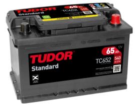  TC652 - TUDOR BATERIA 12V65AH-540**63.0