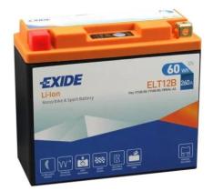 Exide ELT12B - Batería Exide ELT12B Litio 5Ah