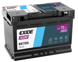  EK720 - BATERIA AGM 72AH 760EN