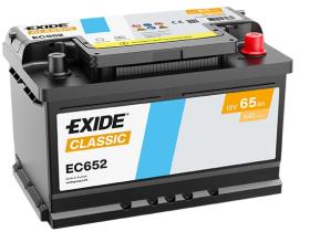 Exide EC652 - BATERIA CLASSIC 65AH 540A + D
