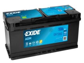 YUASA EK1060 - BATERIA EXIDE AGM 106AH 950EN L6 +D